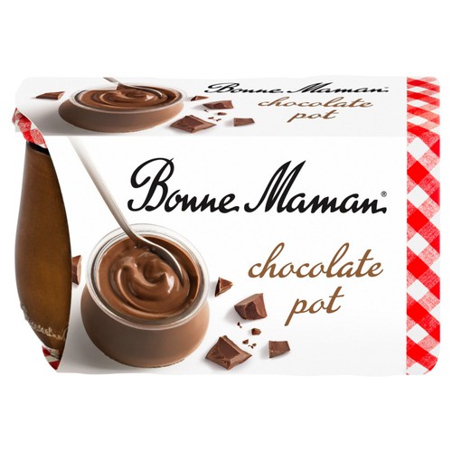 Bonne Maman Chocolate Pot 2 x 115g (230g)