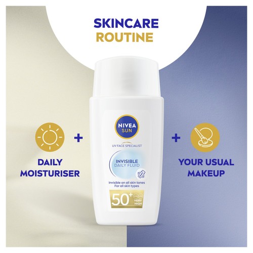 Nivea Sun UV Face Invisible Daily Fluid SPF 50+ 40ml