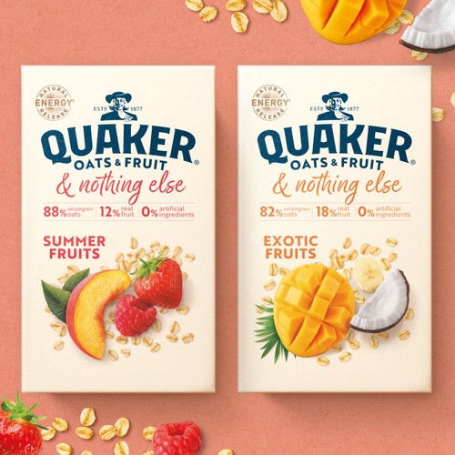 Quaker Oat So Simple Summer Berries Sachets 8x33g