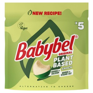 Babybel Plant Based Alternative To Cheese 5x20g