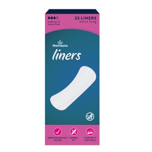 Morrisons Panty Liners Extra Long