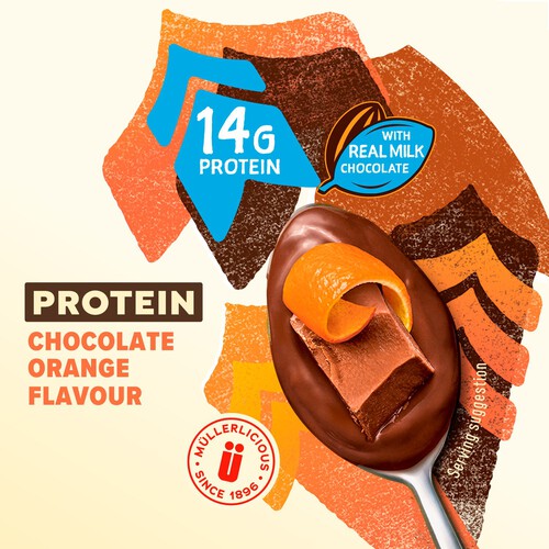 Muller Light Protein Pudding Chocolate Orange 