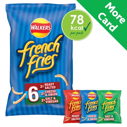 Walkers French Fries Variety Multipack Snacks Crisps