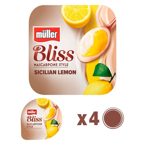 Muller Bliss Mascarpone Style Sicilian Lemon 