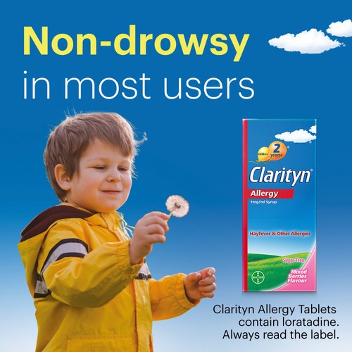 Clarityn Allergy 1mg/ml Syrup Mixed Berries Flavour