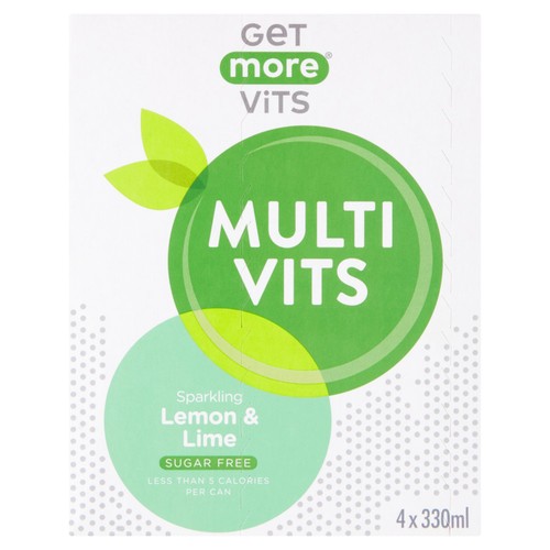 Get More Vits Multi Vitamins Sparkling Lemon & Lime