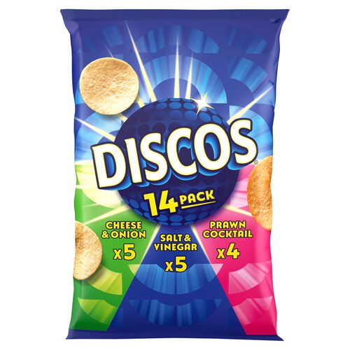 Discos Variety Multipack Crisps 