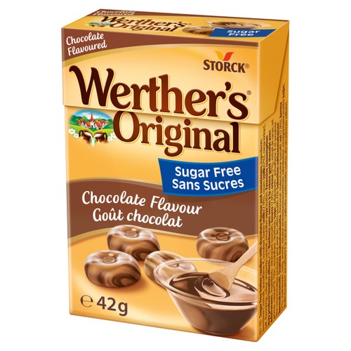 Werther's Original Chocolate Flavour Sugar Free 42g