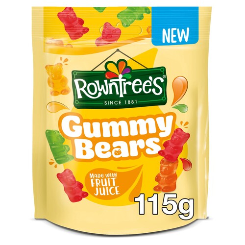 Rowntree's Gummy Bears Sweets Sharing Bag