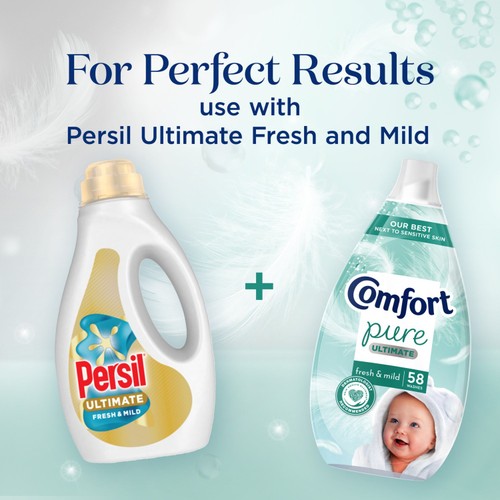 Comfort Ultimate Pure Fabric Conditioner Fresh & Mild 58 Washes