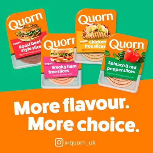 Quorn Pepperoni Vegan Deli Slices 100g