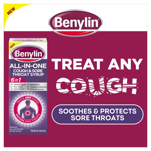 Benylin All-In-One Cough Syrup 150ml