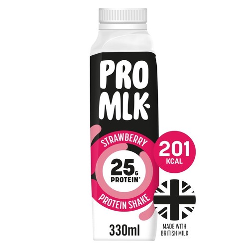 Pro Mlk Strawberry Protein Drink 