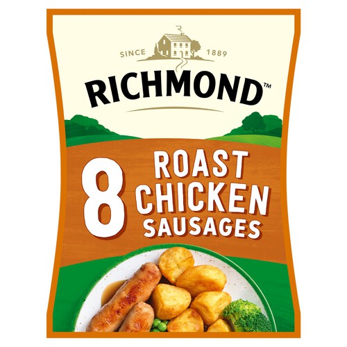 Richmond 8 Roast Chicken Flavour Sausages 