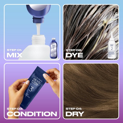 Clairol Nice'N Easy Tone+Gloss Semi Permanent Hair Dye - 700/91 Dark Blonde