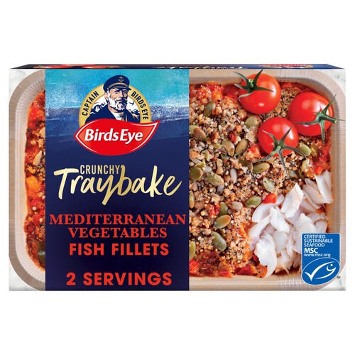 Birds Eye Mediterranean Vegetable Fish Bake