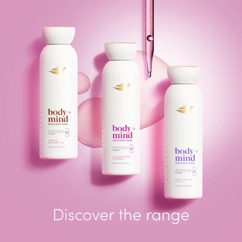 Dove Serum Body Wash Dragon Fruit & Primrose 350ml
