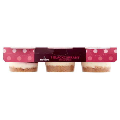 Morrisons Blackcurrant Cheesecakes 