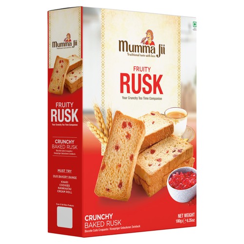 Mumma Ji Fruity Rusks 180G