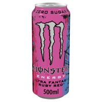 Monster Energy Drink Ultra Fantasy Ruby Red Zero Sugar 500ml