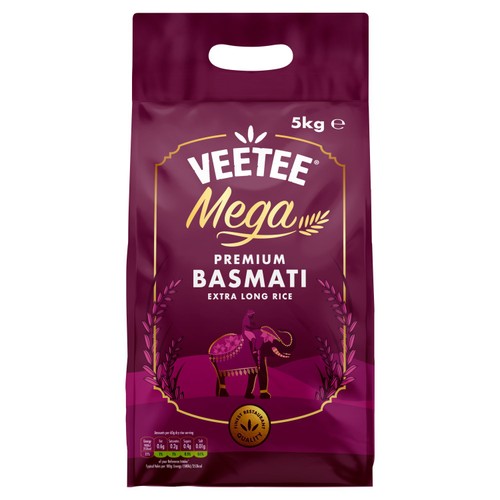 Veetee Mega Basmati Extra Long Premium Rice