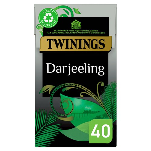 Twinings Darjeeling 40 Tea Bags 