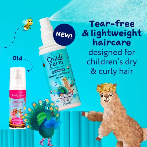 Childs Farm Coco-Nourish Leave-In Conditioner Curl Definer    100ml