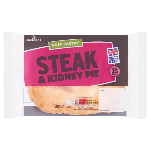 Morrisons Steak & Kidney Pie