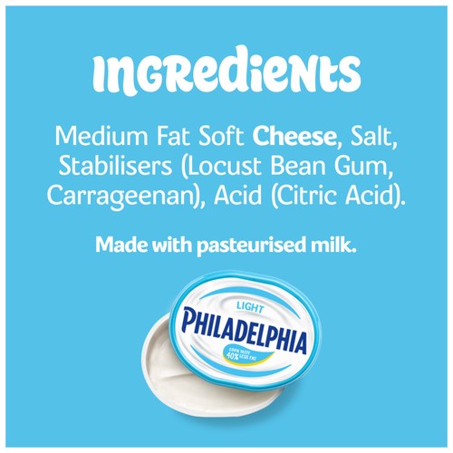 Philadelphia Light Low Fat Soft Cream Cheese 280g