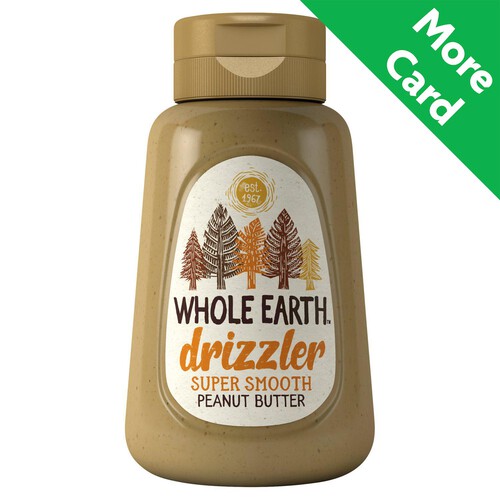 Whole Earth Drizzler Super Smooth Peanut Butter