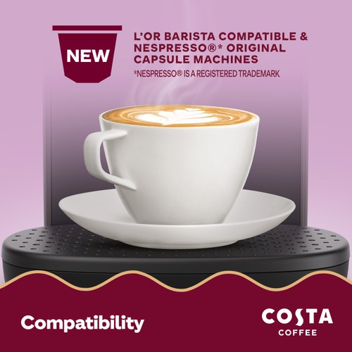 Cappuccino Costa Coffee Machine Pods 20x Costa Coffee Dolce Gusto