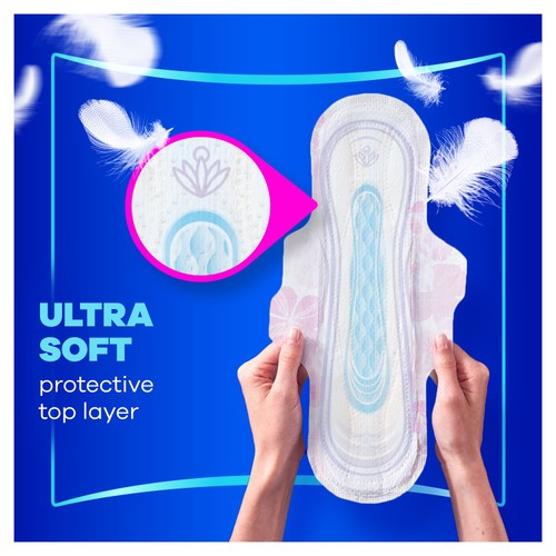 Always Platinum Sanitary Towels With Wings Long Plus Size 2