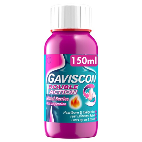 Gaviscon Double Action Liquid Mixed Berry