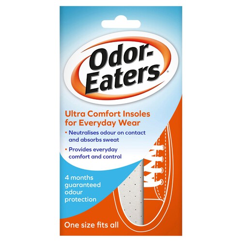 Odor Eaters Deodorising Ultra Comfort Insoles Shoe Care