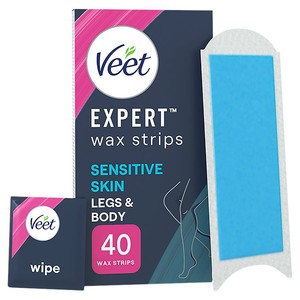 Veet Expert Wax Strips Bikini & Underarm Sensitive