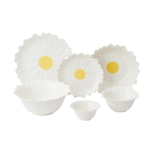 Nutmeg Home Daisy Shape Dip Bowl
