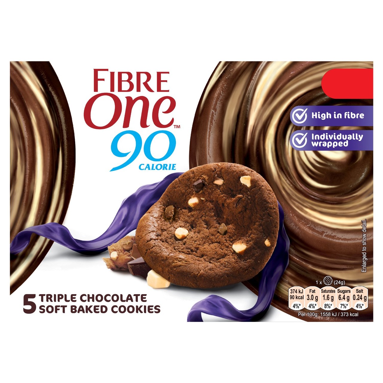 Fibre One Chocolate Chunk Cookies