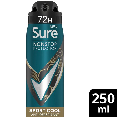 Sure Sport Cool Anti Perspirant Nonstop Deodorant Sport