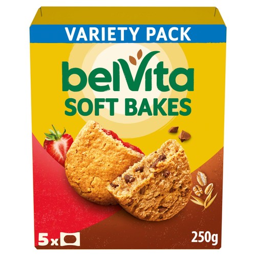 Belvita Soft Bakes Variety Pack 250g