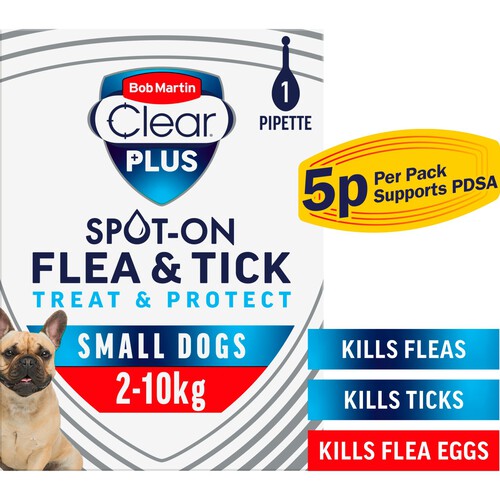 Bob Martin Clear Plus Spot On For Small Dogs