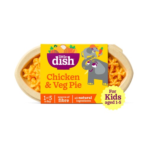 Little Dish Chicken & Veg Pie Kids Meal 200g