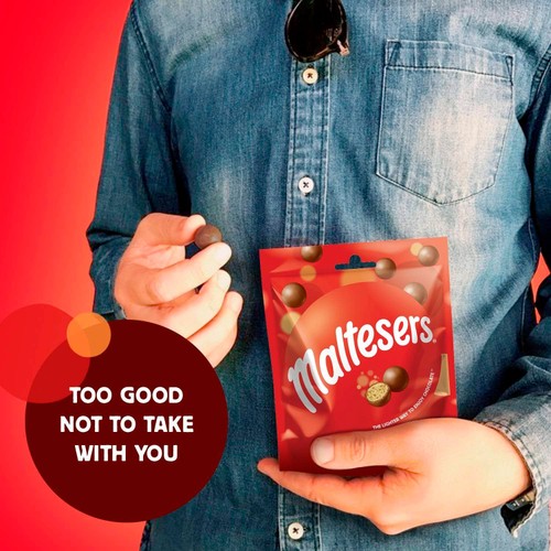 Maltesers Milk Chocolate Pouch Bag   93g