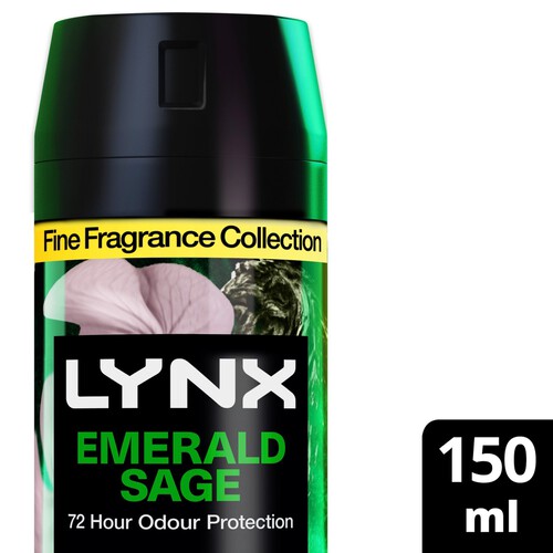 Lynx Fine Fragrance Collection Deodorant Bodyspray Emerald Sage