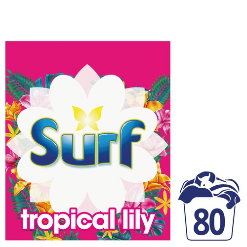 Surf Tropical Lily Washing Powder 80 Washes