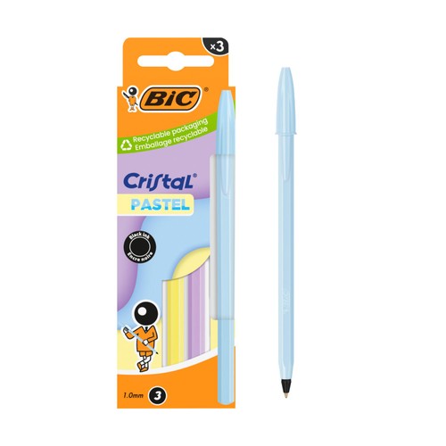 Bic Cristal Pastel 