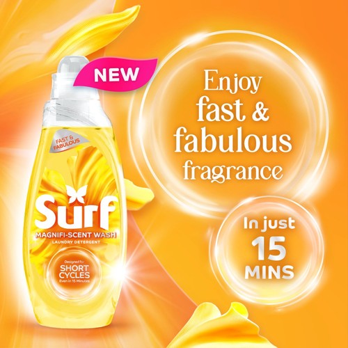 Surf Magnifi-Scent Wash Laundry Liquid Sunshine Blossom 31 Washes