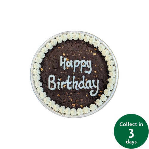 Morrisons The Best Triple Chocolate Giant Cookie Happy Birthday