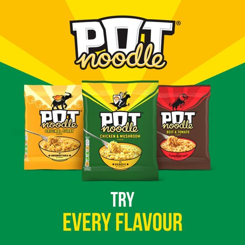 Pot Noodle Chicken & Mushroom Block 