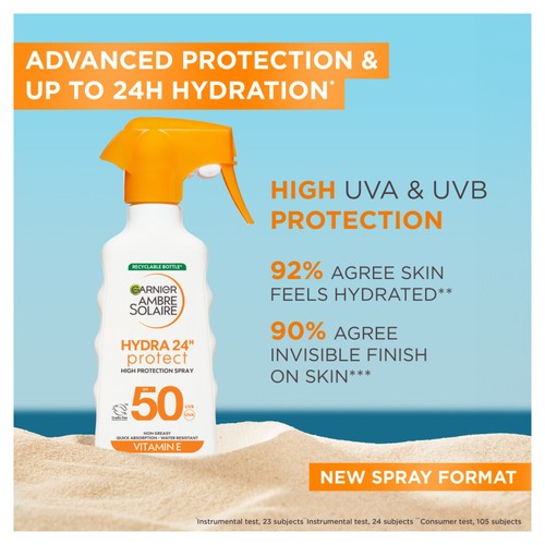 Ambre Solaire Hydra 24 SPF 50 Spray 270ML