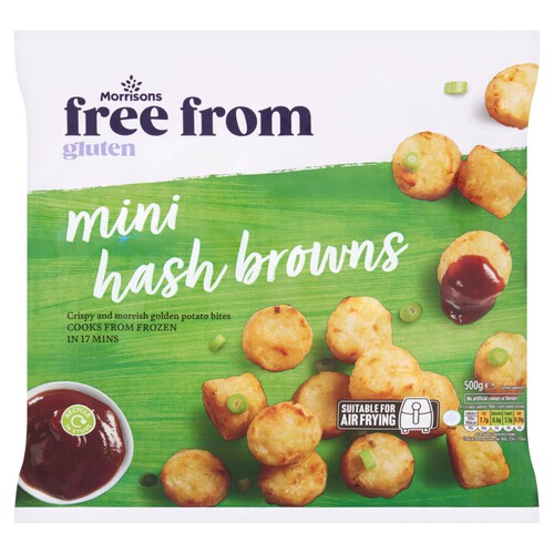 Morrisons Free From Mini Hash Brown Bites 